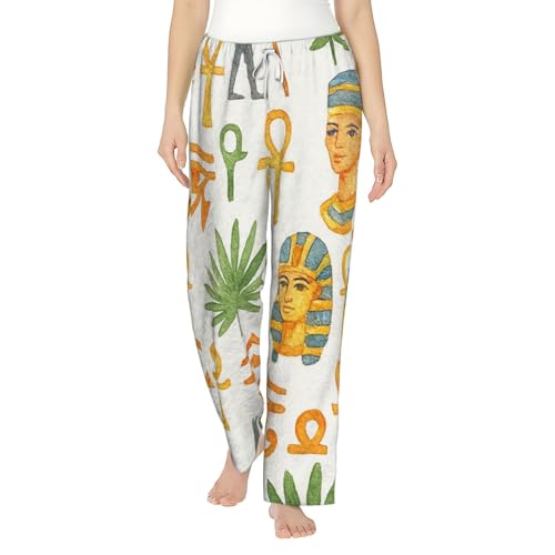 Pantalon de pyjama polaire égyptien pour cocooning d'hiver au chaud