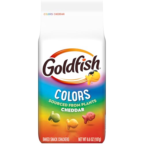 Goldfish Colors Cheddar Baked Snack Crackers, 6.6oz