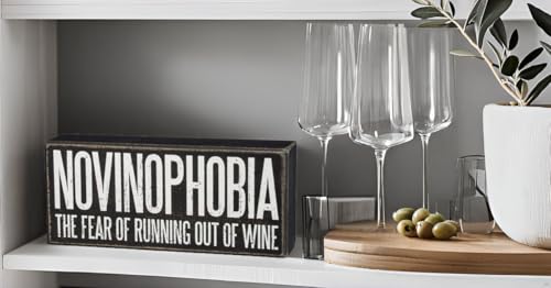 Primitives-by-Kathy-33238-Classic-Box-Sign-8-x-35-Novinophobia Primitives by Kathy 33238 Classic Box Sign 8 x 35 Novinophobia