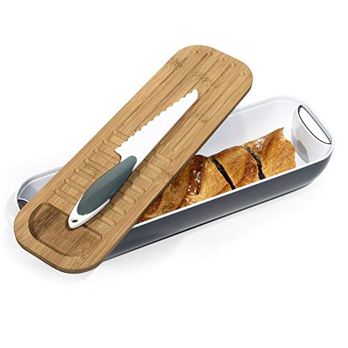 Saveur &d gustation Corbeille + Planche A Pain + Couteau - KA1084