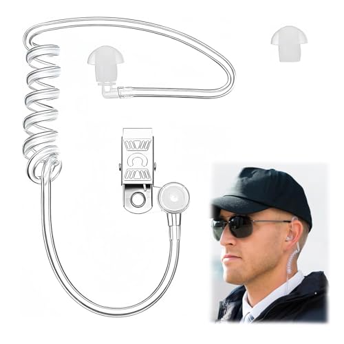 Tubo de Sonido para Auriculares de Radio y Walkie Talkies - Comunicación Clara y sin Ruido