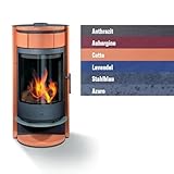 Wirkungsgrad: 78,1 % Buderus blueline Nr. 7 Kaminofen 8 kW Heizung Ofen, Farbe § Allgemein:Cotto