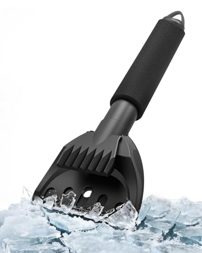 HOAMZ Eiskratzer Auto 2025 Scheibenkratzer Auto mit Eisbrecher Funktion Auto Gadgets aus Premium ABS Autoscheiben EIS Kratzer Winter langlebig Winter-Autozubehör