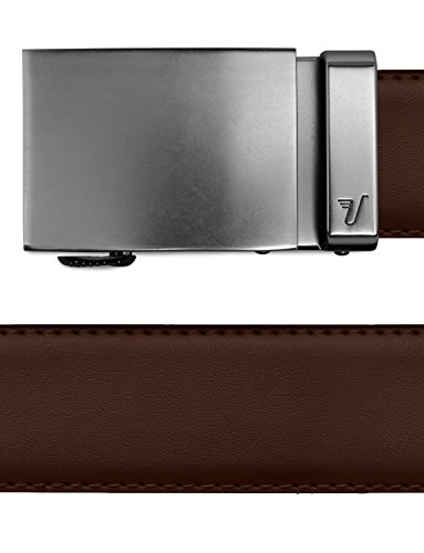 Image of Mission Belt Men's Leather Ratchet Belt, 40mm Metal Collection