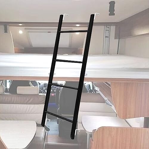 Escalera para literas ajustable y compacta, ideal para optimizar espacio en caravanas 2
