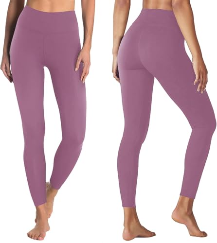 GAYHAY High Waisted Leggings for Women - Soft Opaque Slim Tummy Control Printed Pants for Running Cycling Yoga