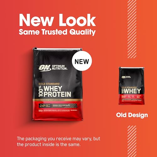 image for Optimum Nutrition Gold Standard 100% Whey Protein Powder, Double Rich 