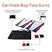 Amazon Basics Cornhole Set, Blue/Red