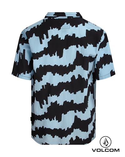 Chemises d'été décontractées à col pour garçons Volcom de surf