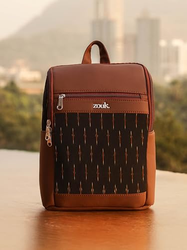 Image of ZOUK Amalia Daypack |Padded Tablet Compartment | Adjustable Straps | Water-Resistant | Men and Women | Daily Use | Lightweight |Smart & Compact |Comfortable & Stylish