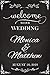 Welcome to Our Wedding, Custom Wedding Sign, Wedding Welcome Sign, Chalkboard Sign, Wedding Party Signs, Handmade Party Supply, Custom Banner and Sign