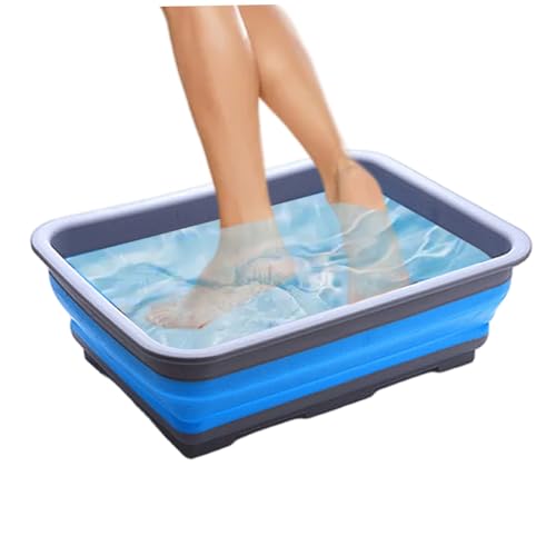 Accesorios para piscinas sobre el suelo baño de pies plegable portátil 4