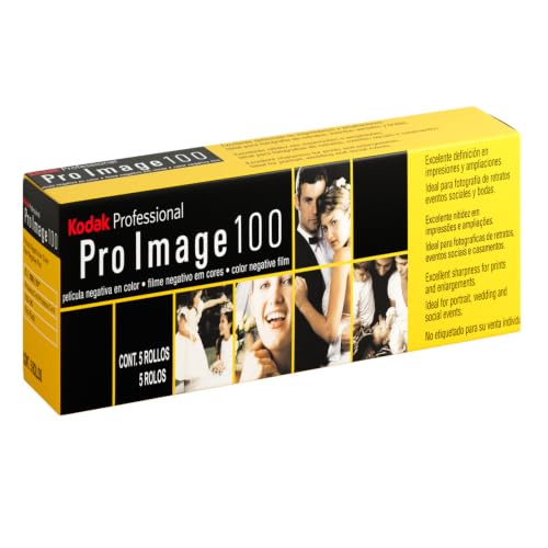 Kodak Pro Image 100 – Film Couleur 35mm, ISO 100, Grain Fin, Portraits & Urbain, 180 Poses