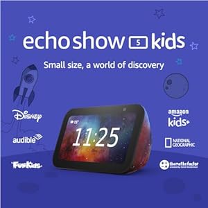 Echo Show 5 (3rd generation) Kids | Designed for kids, with parental controls | Galaxy
