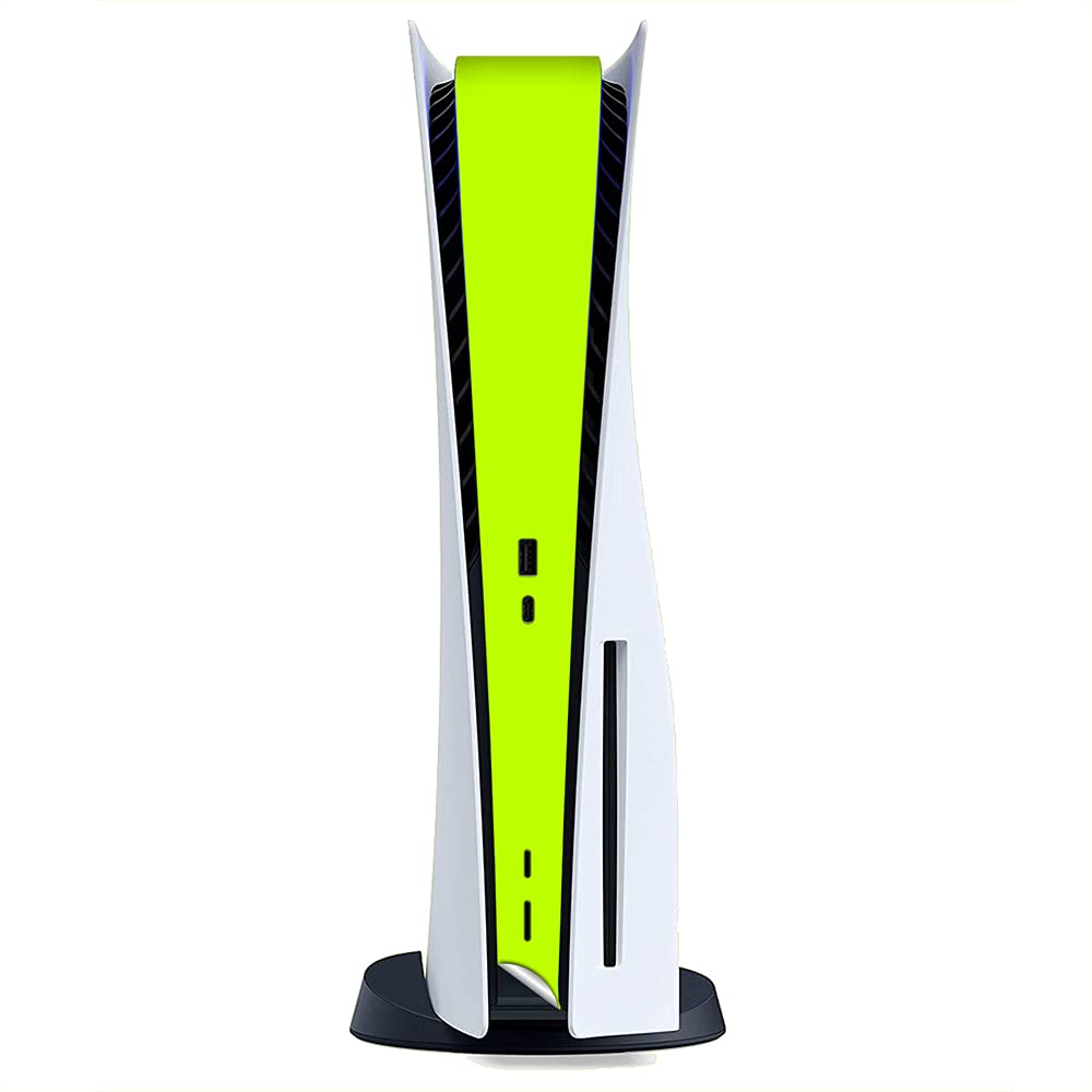GADGETS WRAP Premium Material Console Skin Vinyl Decal Sticker Compatible with PS5 Disc Edition - Lemon Green Glossy (B09GFJ5Q65) Amazon Price History, Amazon Price Tracker