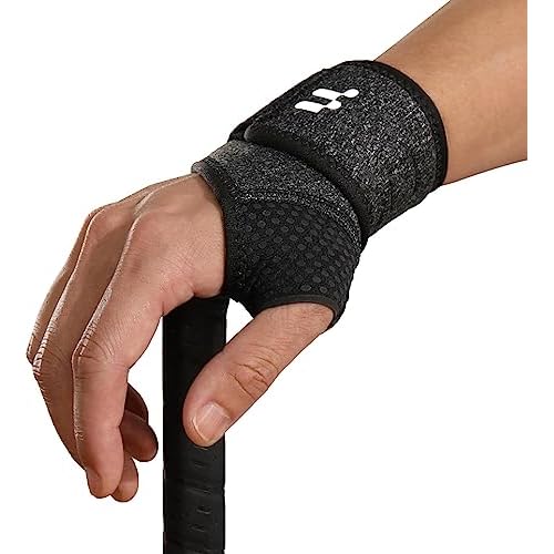2 x Wrist Brace with Soft Thumb Opening for Mild Carpal Tunnel Tendonitis Arthritis Sprains (Not for Thumb), Compression Hand Brace for Women Men, Wrist Support Strap for Sports Work Typing Sleeping