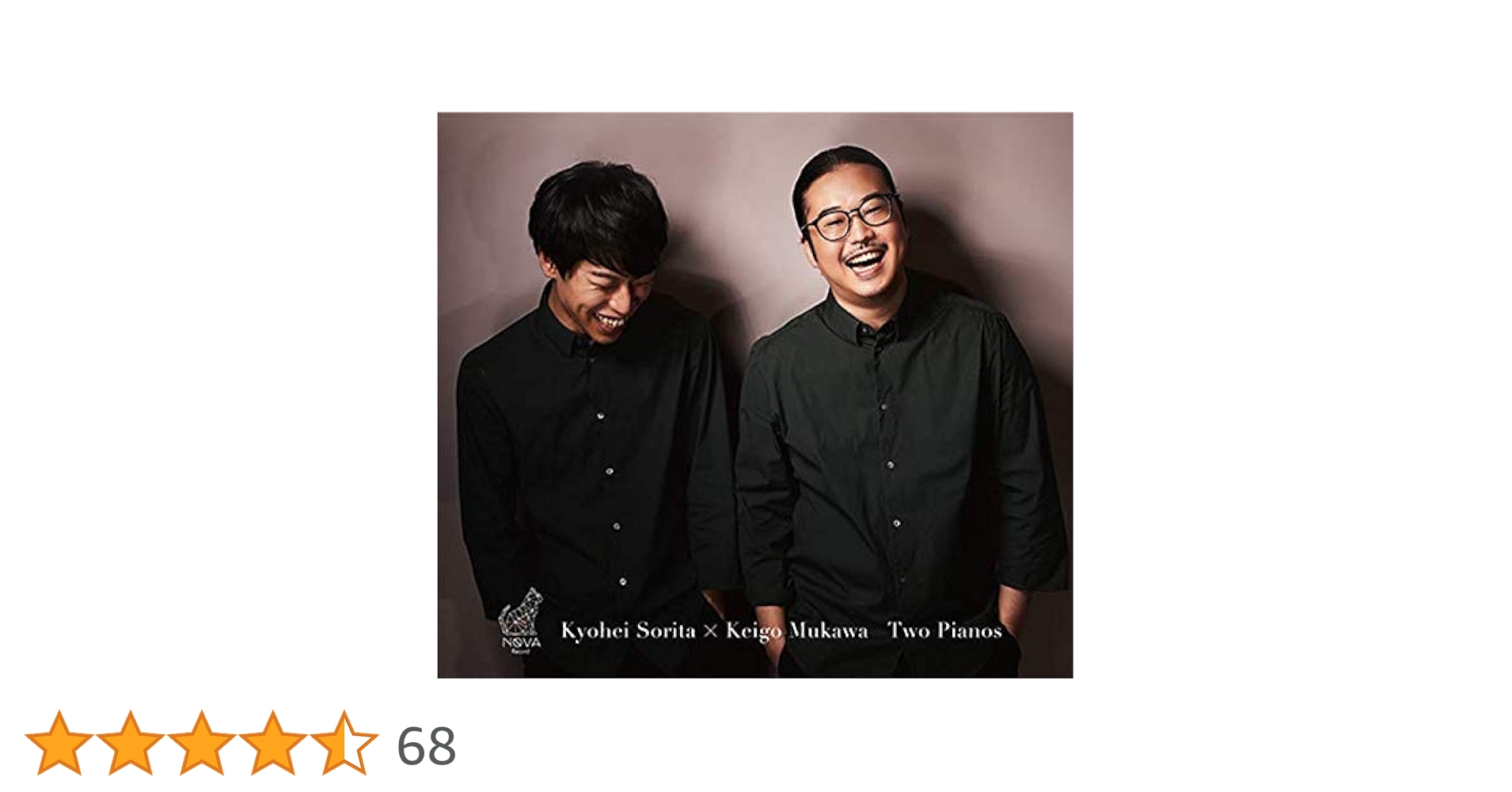 豪華サイン入りＣＤ！反田恭平✖️務川慧悟　two pianos 2 41DZbjD537L._SY200_QL15_.jpg