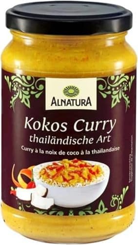 Alnatura Thai Curry Kokossauce, 0.325 l