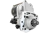 RAREELECTRICAL New Starter Motor Compatible with John Deere Crawler 450H 450J 550H 550J 650H