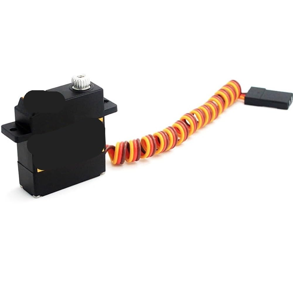 Servo analógico ES3302 de engranaje de 12,4g para planeador y avión RC 2