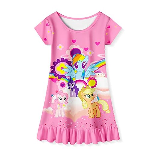 AOVCLKID Girls Princess Halloween Costume Party Dress Little Girls Cosplay Dress up(3T,Rose 15)