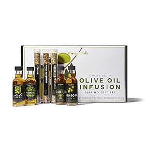Modern Gourmet Foods – Olive Oil Spice Infusion Set – Geschenkbox für 7 leckere Öl-Mischungen