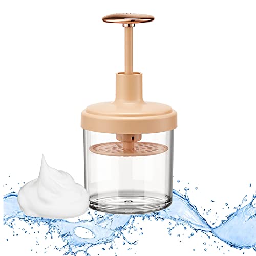 Foam Maker for Face Wash - Cleanser Saving Tool for Bubble for skin care & Facial Cleansing Washes(pink)