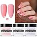 NICOLE DIARY Dip Powder Kit 10 Nude White Red Dip Powder Colors Set Nails System for French Nail Manicure Nail Art No Nail Lamp Needed Acrylic Dipping Powder for Nails