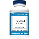 The Vitamin Shoppe Inositol 650MG, Supports Healthy Liver Cellular Function (300 Capsules)