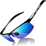 Picture of DUCO Mens Sports Polarized Sunglasses UV Protection Sunglasses for Men 8177s