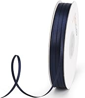 Vista 24 de UnionJoy Cinta de 1/8 de pulgada de 100 yardas, cinta de satén de doble cara sólida para embalaje de regalos de bricolaje, fiestas, flores de boda