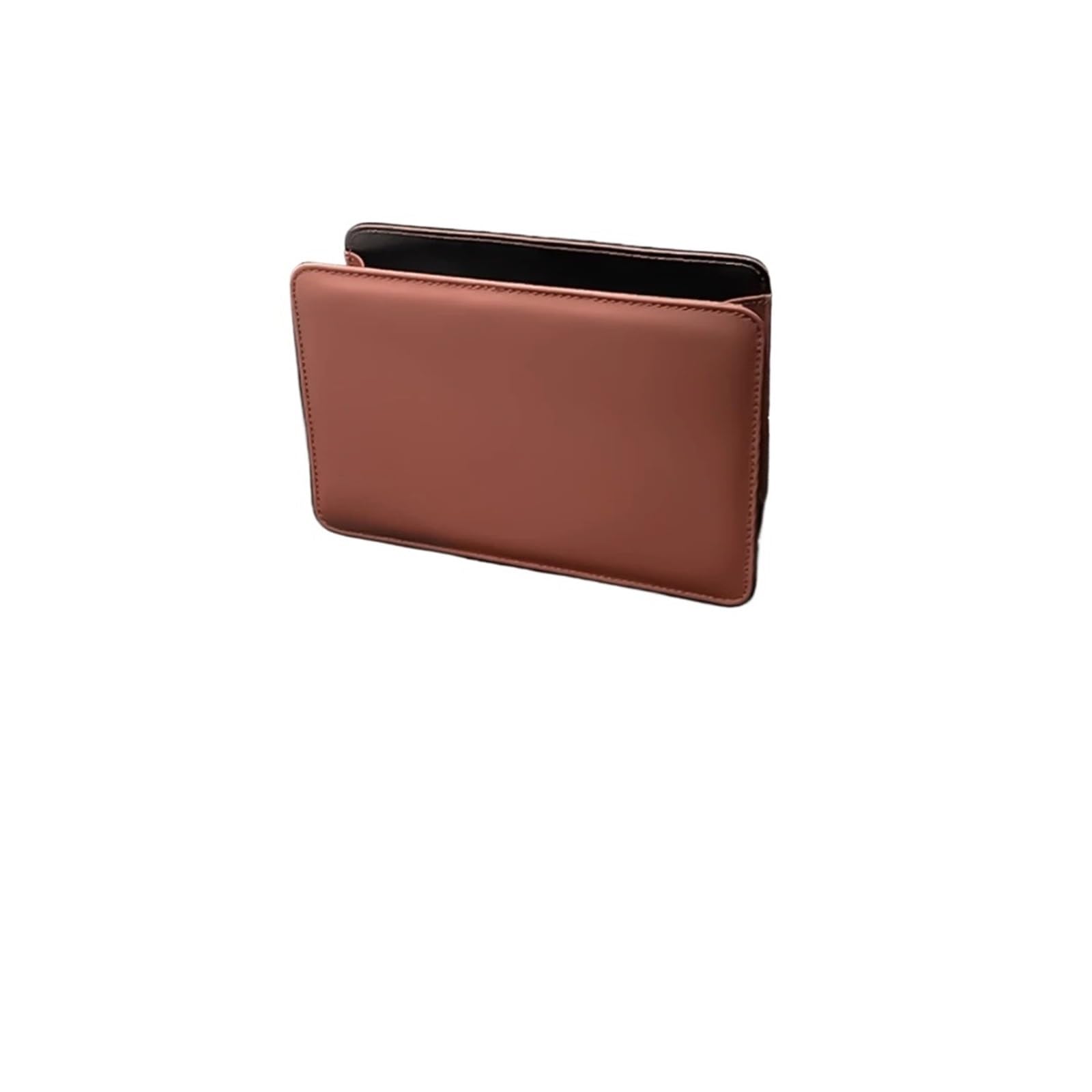TNTGEBFVBG Car Bin Car Trash Can Door Storage Box Foldable Seat Back Hanging Bag Accessories Interior Products Cars Rubbish Bins(Saddle brown)