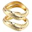 Hammered Chunky Gold