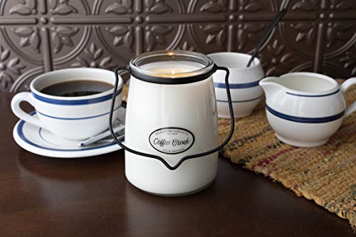 Milkhouse Candle Company, Creamery Scented Soy Candle: Butter Jar Candle, Coffee Break, 22-Ounce (MLK-Gratitude-Butter-22)