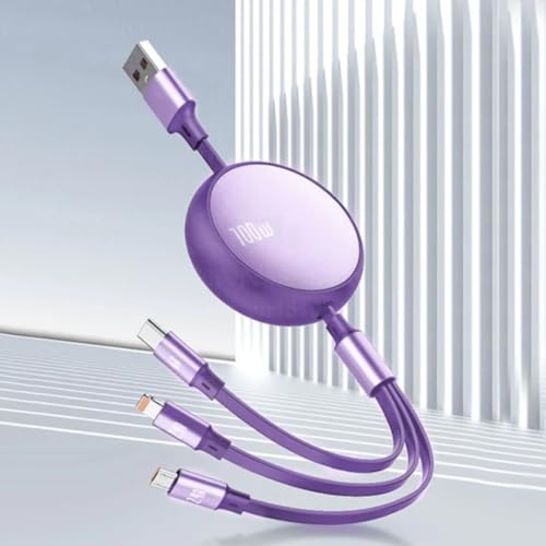 king shine Pro 3 in 1 Cable - USB Type A, C - Image 3