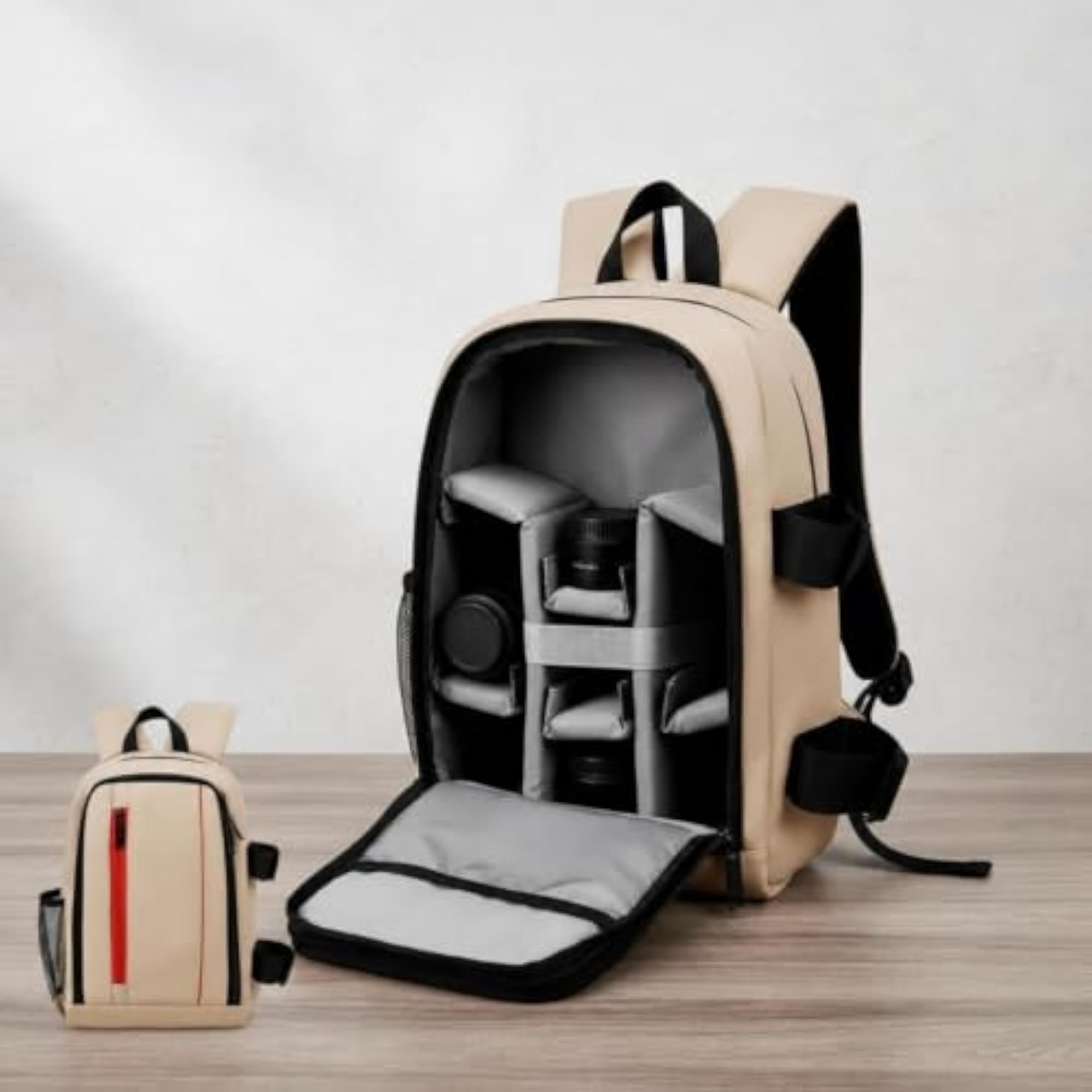 Compartmentalized Storage DSLR Camera Backpack