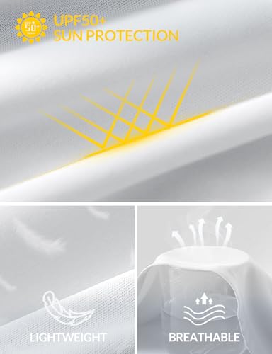 baleaf Women's Long Sleeve Sun Shirts UPF 50+ Lightweight Open Front Cardigan with Pockets Beach Cover Up SPF Sun Wrap4