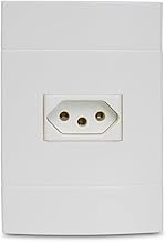 Conjunto Tomada 2P+T 20A 250V Pl/Br Prm444731, Schneider Electric, Branco
