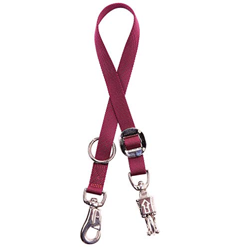 Jacks 1011-NP Trailer Tie with Iron Bull Snaps, Neon Pink