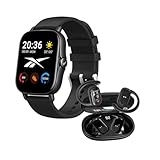Reebok - Sport Pack, Smartwatch y Audifonos, Color Negro