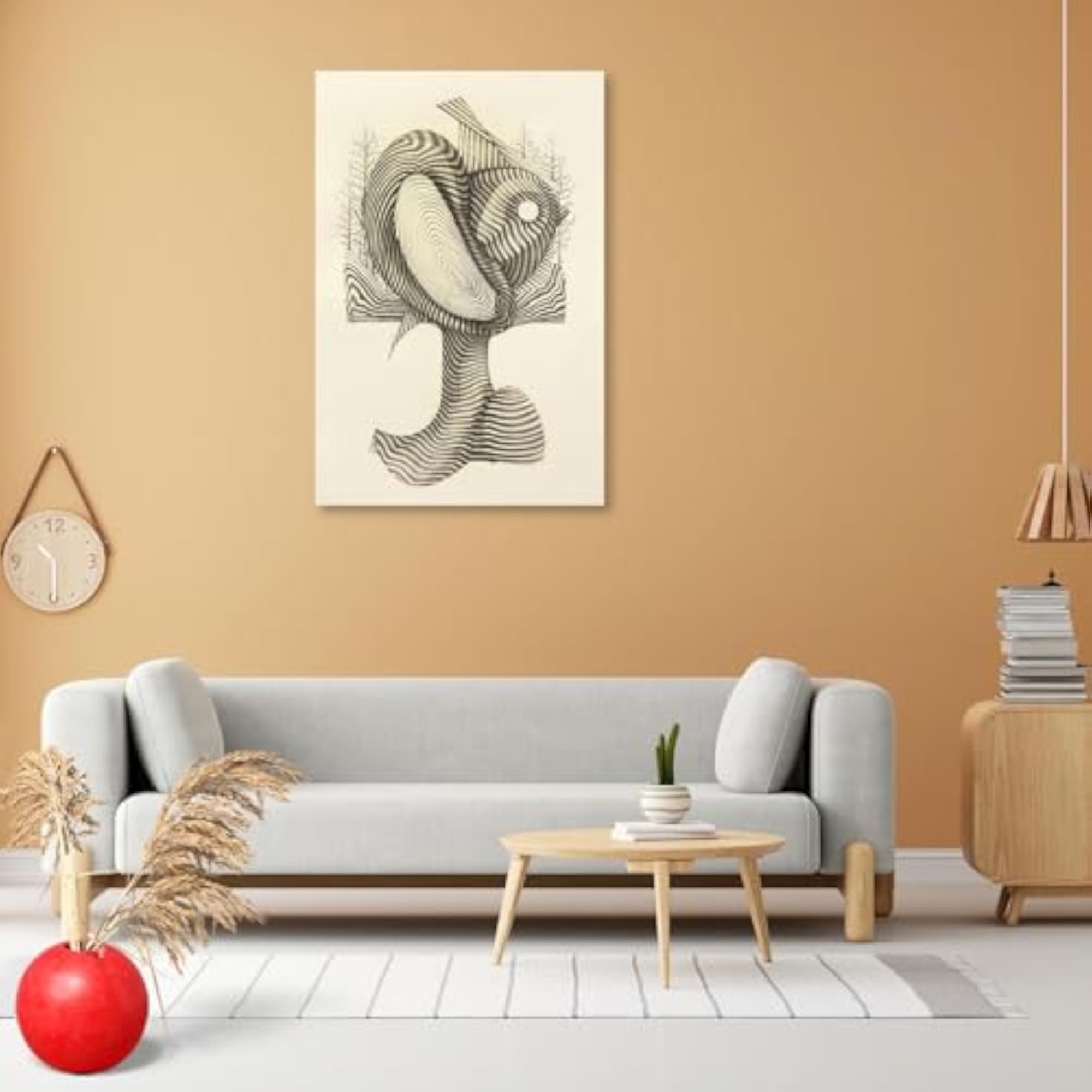 Surreal Artwork D8 Peel & Stick Vinyl Wall Sticker