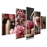 Ambiance de vie moderne pour n'importe quelle pièce - Cet ensemble de peintures sur toile multi-pièces apportera style et atmosphère au salon, à la chambre à coucher, à la cuisine, à la chambre d'enfant, au couloir, au bureau ou à la salle d'étude. Un véritable accroche-regard pour votre ambiance de bien-être personnel.
