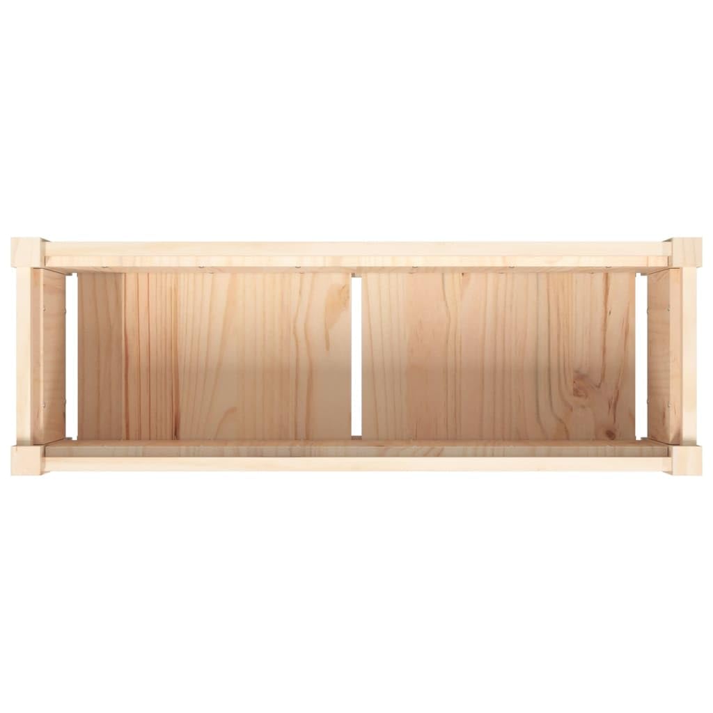 Générique Sadzarka na rośliny z litego drewna sosna 90x31x31 cm