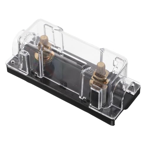 POPETPOP Bloque de Fusibles para Coche y Rv Portafusibles de Distribución de Energía para Circuitos de Batería Barcos y Campers Protección Contra Sobrecargas y Fácil Instalación
