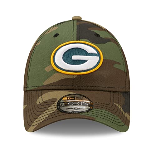 New Era 9forty Strapback Cap Bay Packers Wood Camo - vue 3
