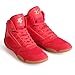 ZVC Wrestling Shoes Men Boxing Shoes for Fighting Shoes Powerlifting Bodybuilding Boots Footwear Red