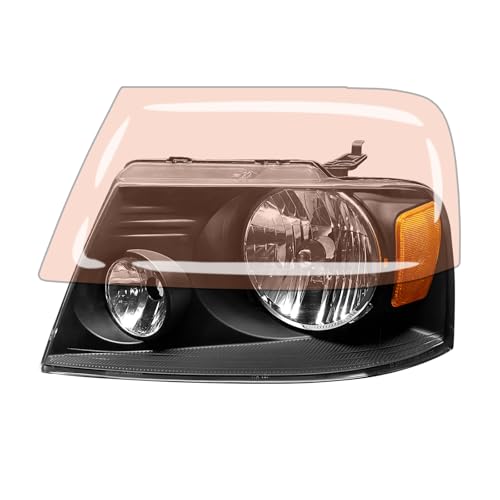 Image of for 2004-2008 Ford F150 Headlights Assembly Black