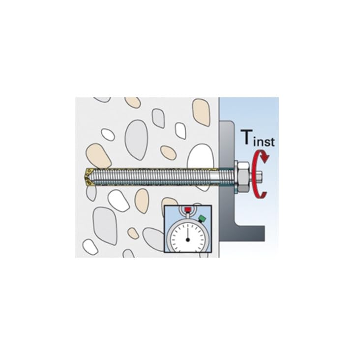 fischer Threaded Rod RG M 10 x 190 gvz Steel Grade 5.8, 10 Pieces, 50281, Zinc - Image 4