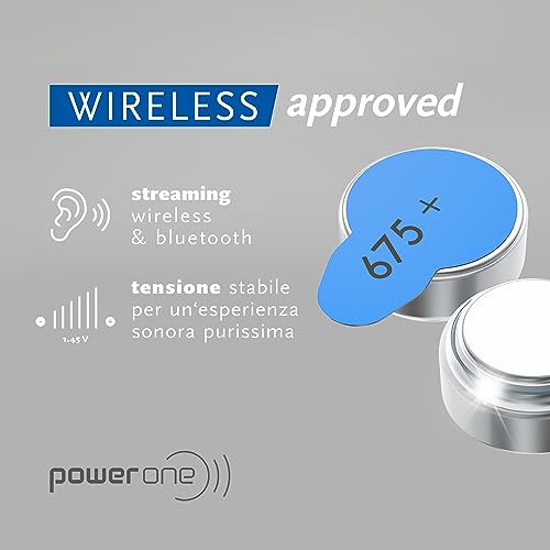Varta Power One Hearing Aid Battery Size 675, 60 Pcs
