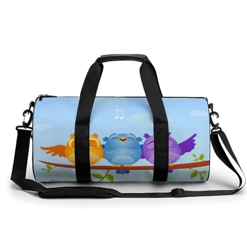 Sac de sport Oiseau Chanteur pour ranger facilement vos affaires de rechange
